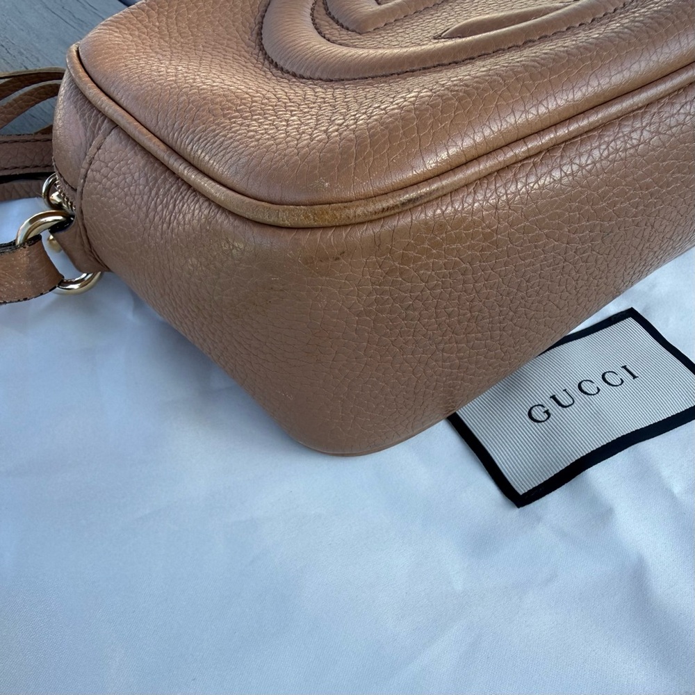 Authentic Gucci Soho Disco bag with pebble leather design (dust bag included) - Picture 4 of 17